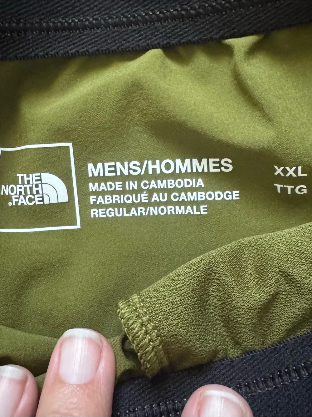The North Face XXL Forest Olive Green Lightstride Shorts